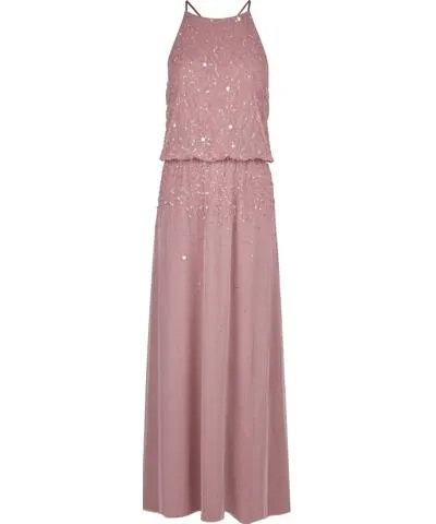 Ava Lou Maxi Dress Dark Rose