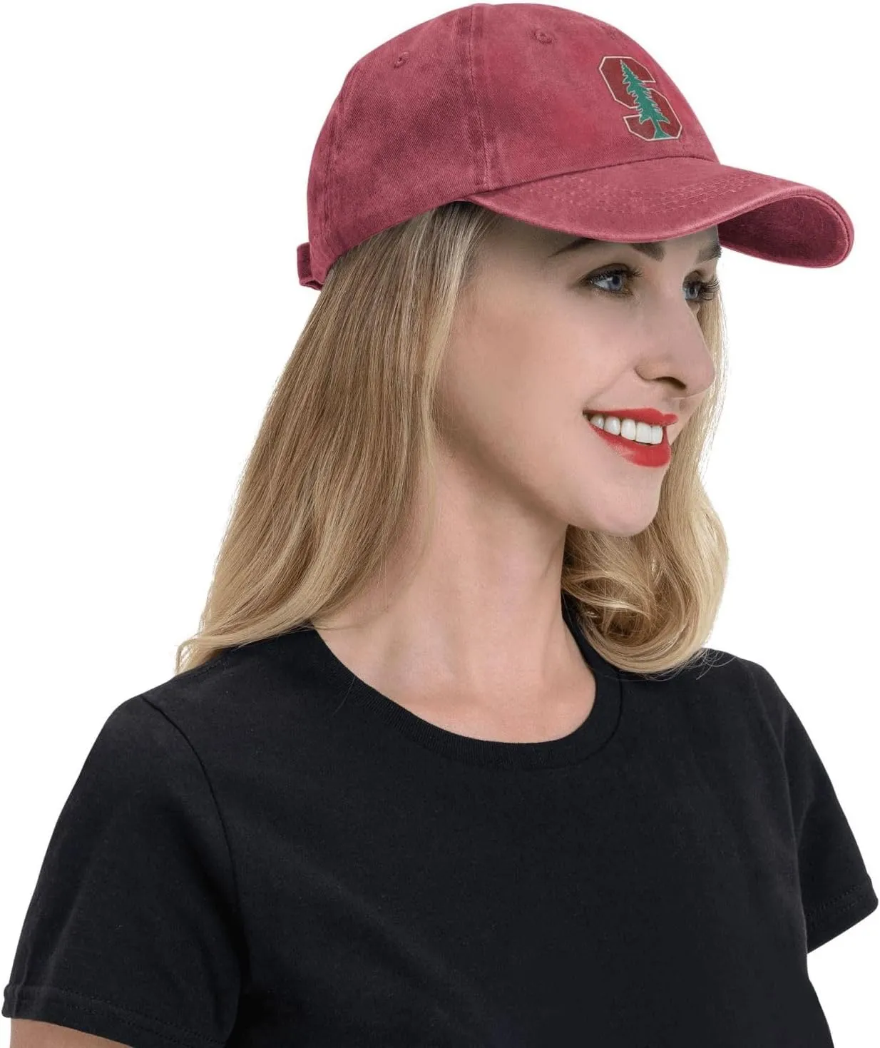 Baseball Cap Funny Caps for Men Sport Hats Breathable Hat Black