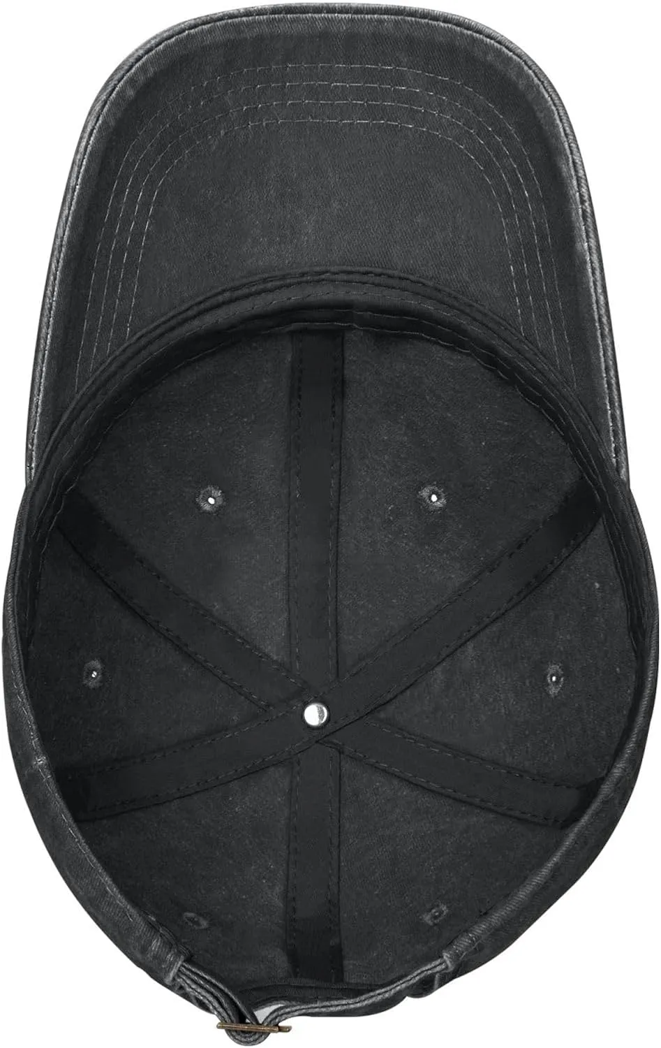 Baseball Cap Funny Caps for Men Sport Hats Breathable Hat Black