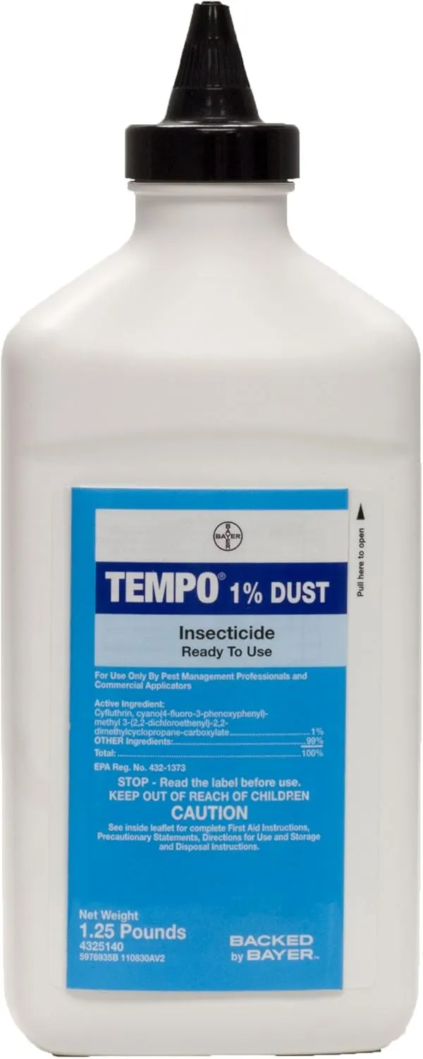 Bayer Tempo 1% Dust For Insects (1.25 lbs)