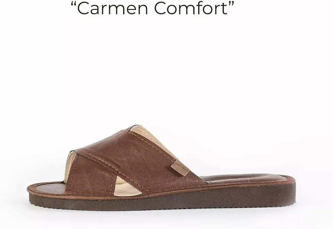 Bb/CC Women's Slippers Non-Slip Slippers Real German Merino Leather