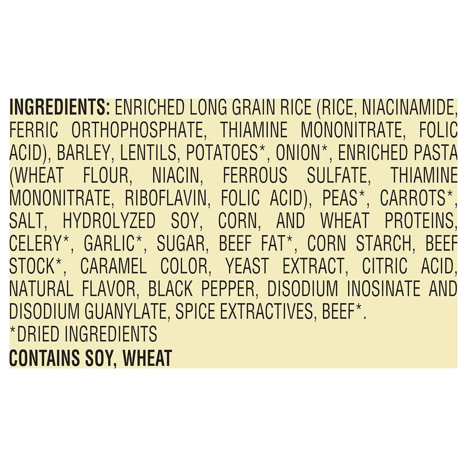 Bear Creek Vegetable Beef Soup Mix (Pack of 2) 9 oz Bags