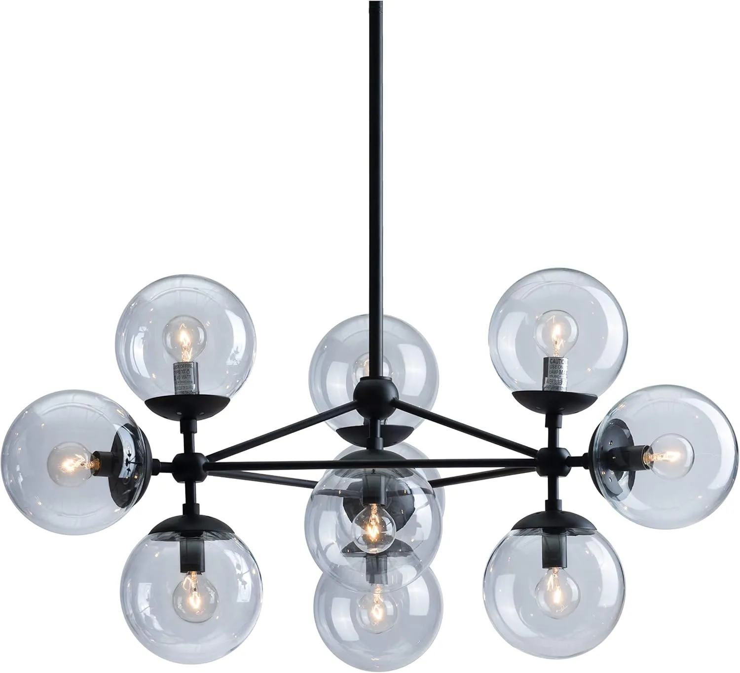 Belfast Ceiling Lamp Black