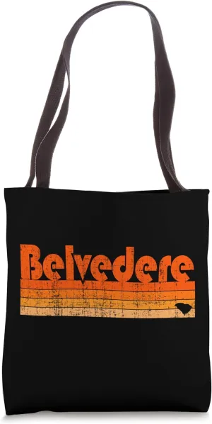 Belvedere, SC Retro 80s Style Tote Bag