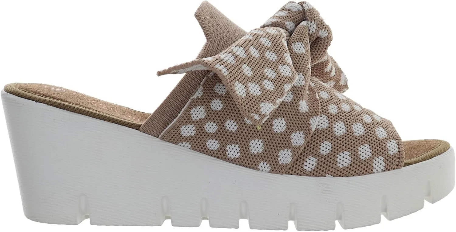 Bernie Mev Women's Venti Dots Wedge Sandal