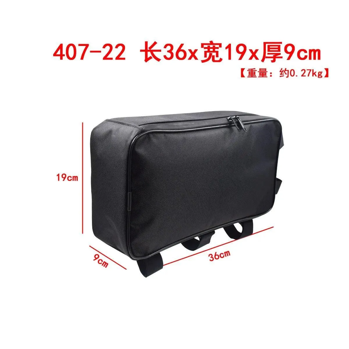 Bicycle Bike Tube Frame Pack Bag Case Battery li-ion Tool Box Storage MTB Ebike Hanging bike saddle bag