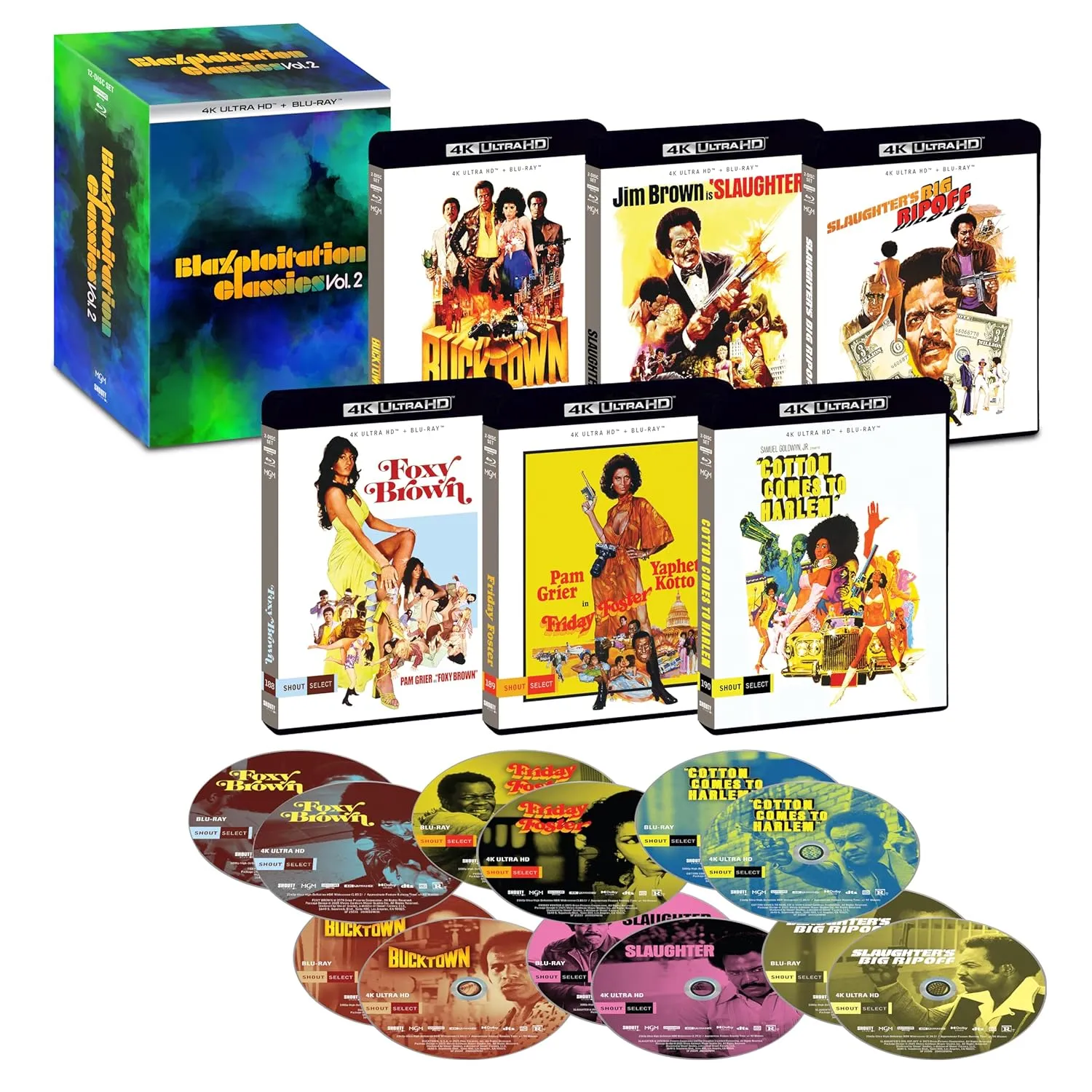 Blaxploitation Classics: Volume Two - 4K Ultra HD 4K UHD