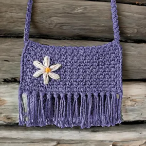 Blossom Fringe Crossbody Bag