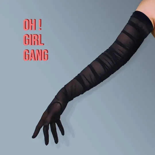 Blue Elbow length Opera gloves with 8 colors: Touch-Screen Gloves (Copy)