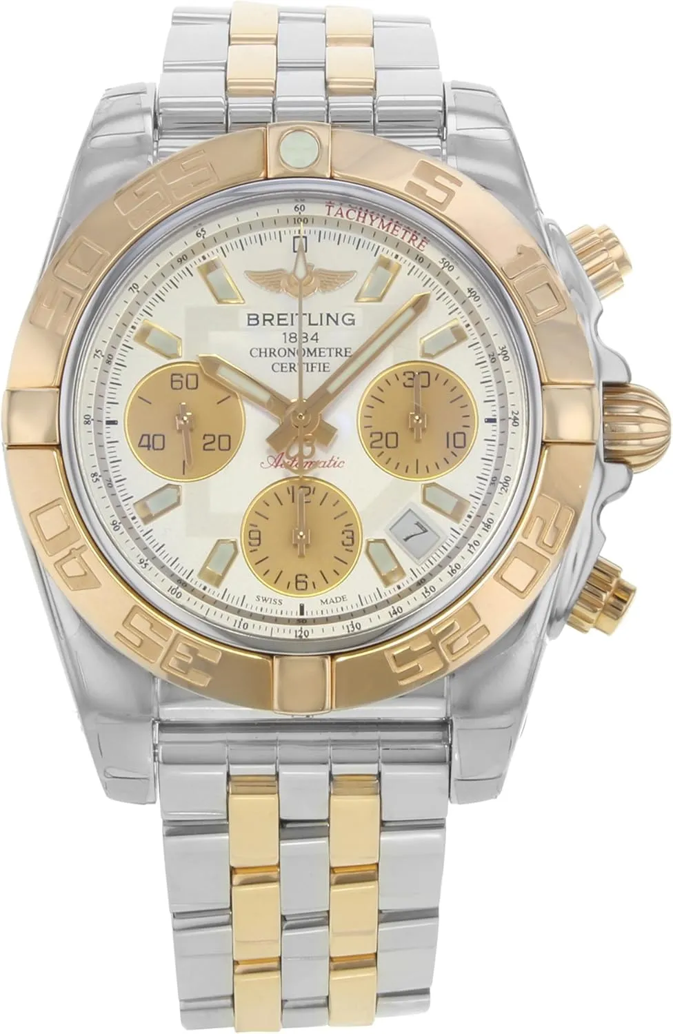 Breitling Chronomat 41 CB014012/G713-378C Two-tone Stainless Steel Automatic Men's Watch