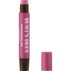 Burt’s Bees Lip Shimmer Watermelon; Warm, Luminescent Color; High Impact, Instant Moisture; with Shea and Cocoa Butters; 100% Natural Origin; 4 Tube, 0.09 Oz. (Packaging May Vary)