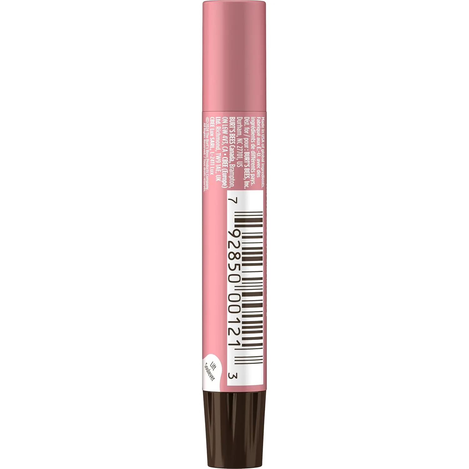Burt's Bees Shimmer Lip Tint Set, Tinted Lip Balm Stick, Moisturizing for All Day Hydration with Natural Origin Glowy Pigmented Finish & Buildable Color, Peony (4-Pack)