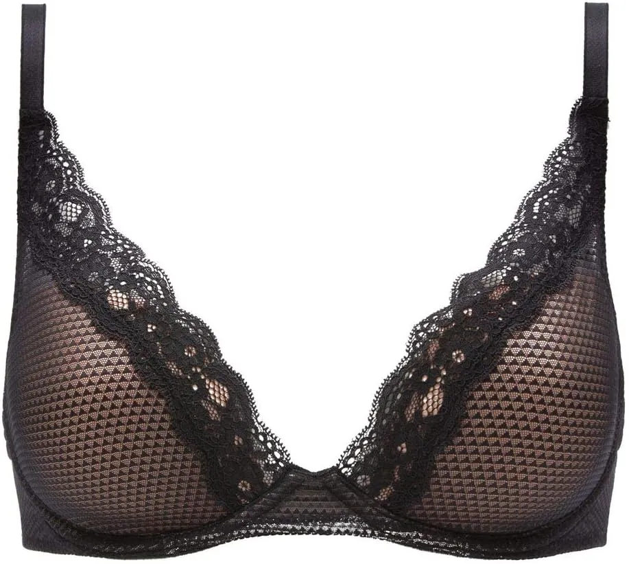by Chantelle Women's Brooklyn Lace Plunge T-Shirt Bra 5701