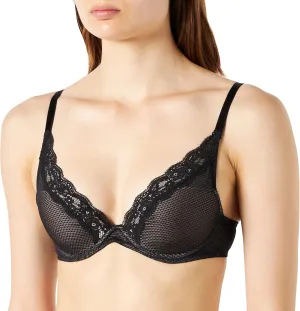 by Chantelle Women's Brooklyn Lace Plunge T-Shirt Bra 5701