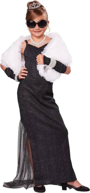 California Costumes Hollywood Diva Costume, One Color, 6-8