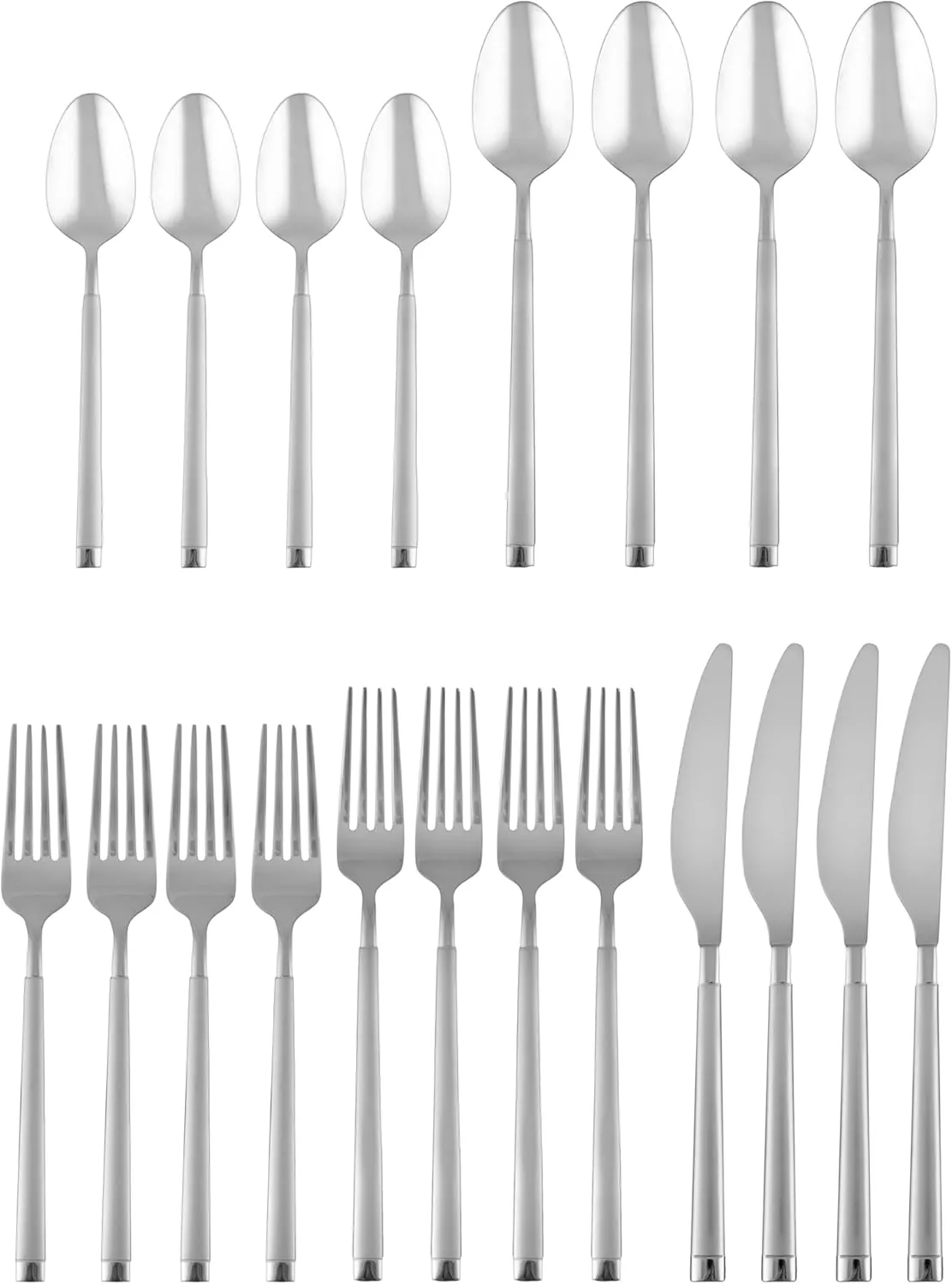 Cambridge 429120P240 Reveal Sand 20-Piece Flatware Set