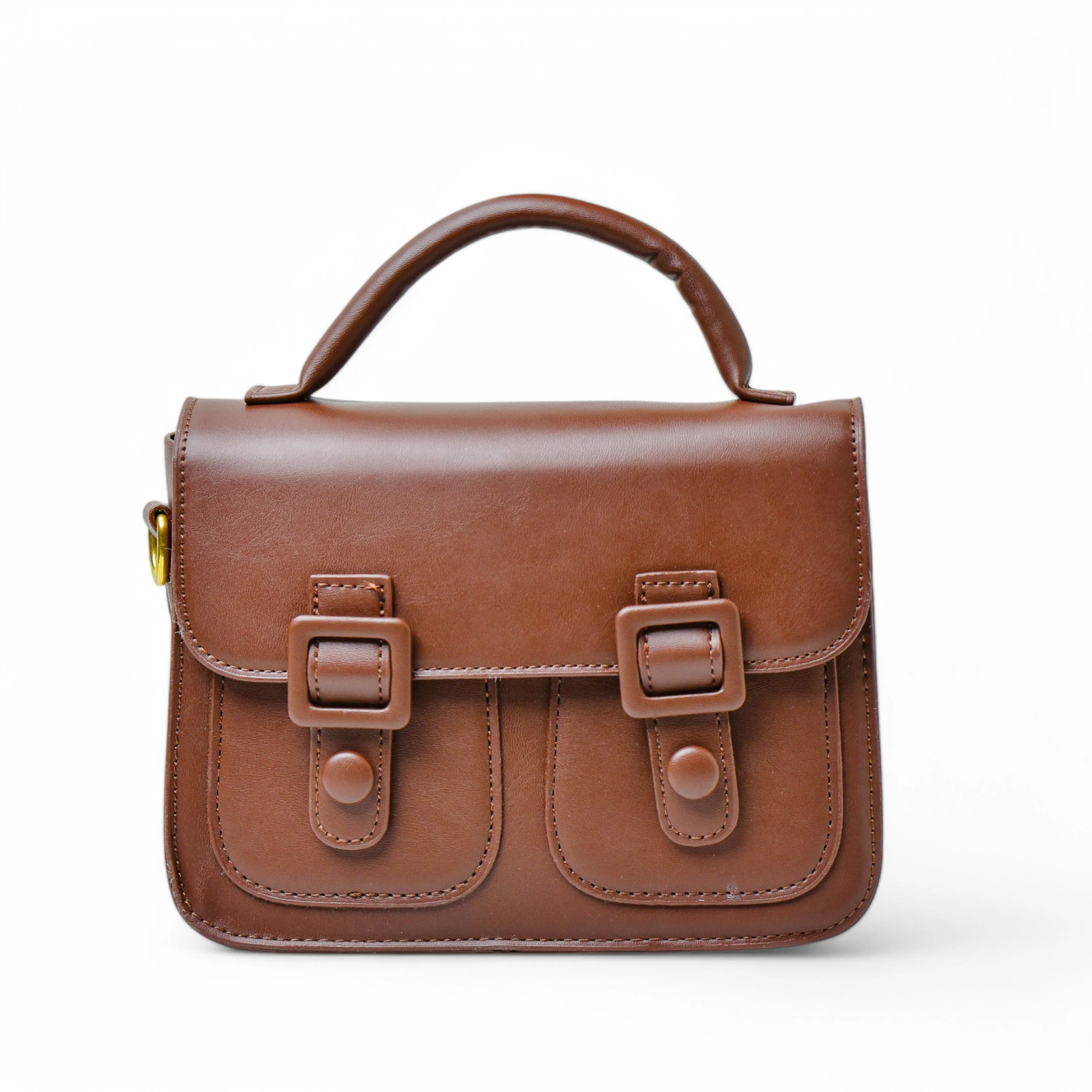 Cambridge Buckle Style - Chestnut