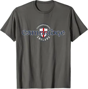 Cambridge England English Flag T-Shirt