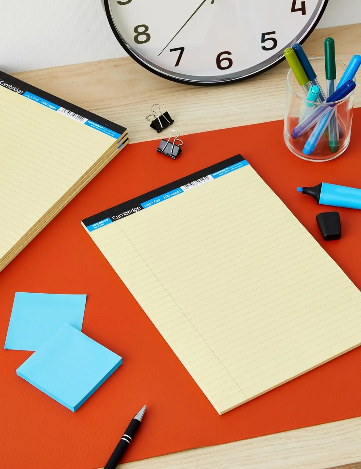 Cambridge Everyday A4 Legal Pads, Yellow (Pack of 10)