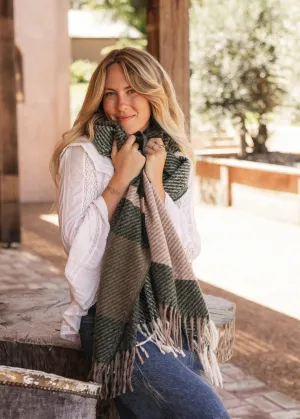 Cambridge Scarf - Forest Green