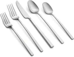 Cambridge Silversmiths Damaris Satin 20-Piece Flatware Set, Service for 4