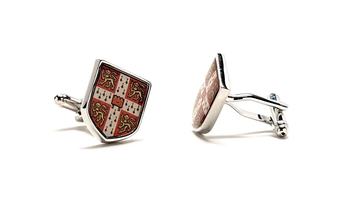 Cambridge University Cufflinks Elite School Education Famous University