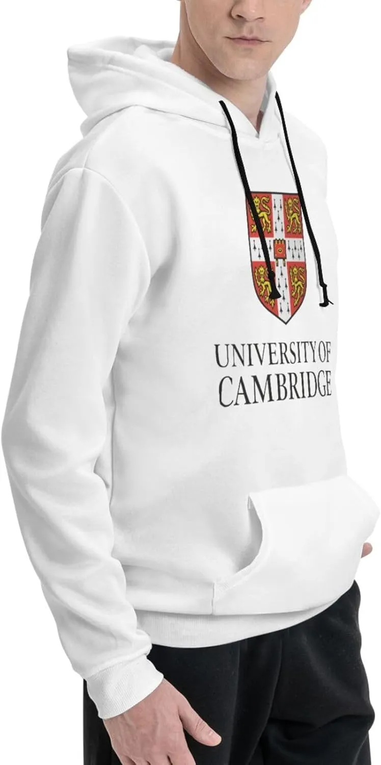 Cambridge University Logo Couple'S Fleece Hoodies Long Sleeve Adult Sweatshirts Unisex