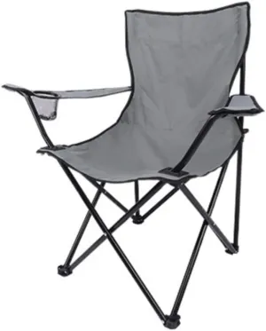 Camping Chair Camp Chair Folding Padded Deck Chair Backchair Beach Chair Fishing Chair Portable Lounge Chair Outdoor Armchair with Cup Holder s Outdoor Fishing Chair