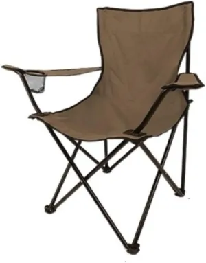 Camping Chair Folding Chair Portable Chair Folding Padded Deck Chair Backchair Beach Chair Fishing Chair Portable Lounge Chair Outdoor Armchair with Cup Holder Camping Chairs for Adults