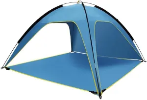 Camping Tent Outdoor Quick-Opening Tourist Tent Folding Sun Protection Picnic Tent Fishing Beach 3-Sided Ventilation Rainproof
