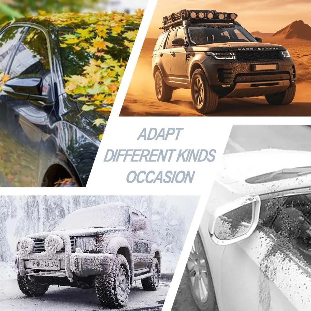 Car Cover Compatible with Nissan Juke Tekna , Waterproof SUV Outdoor Full Cover All Weather Rain Sun Uv Protection(Silver)