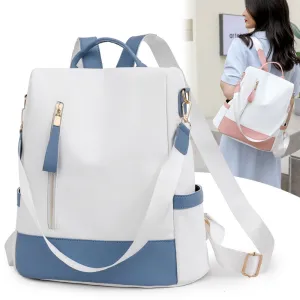Casual Oxford Cloth Travel Single Shoulder Women Backpack