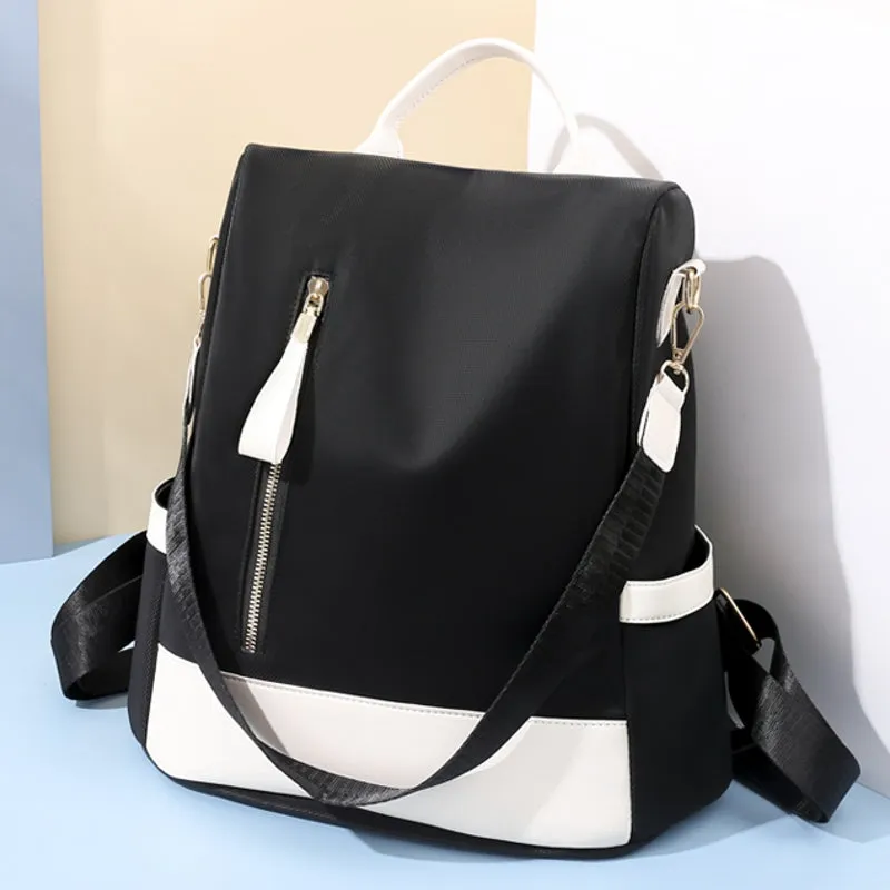 Casual Oxford Cloth Travel Single Shoulder Women Backpack