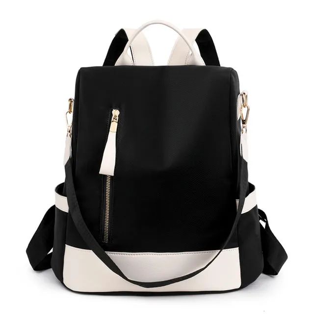 Casual Oxford Cloth Travel Single Shoulder Women Backpack