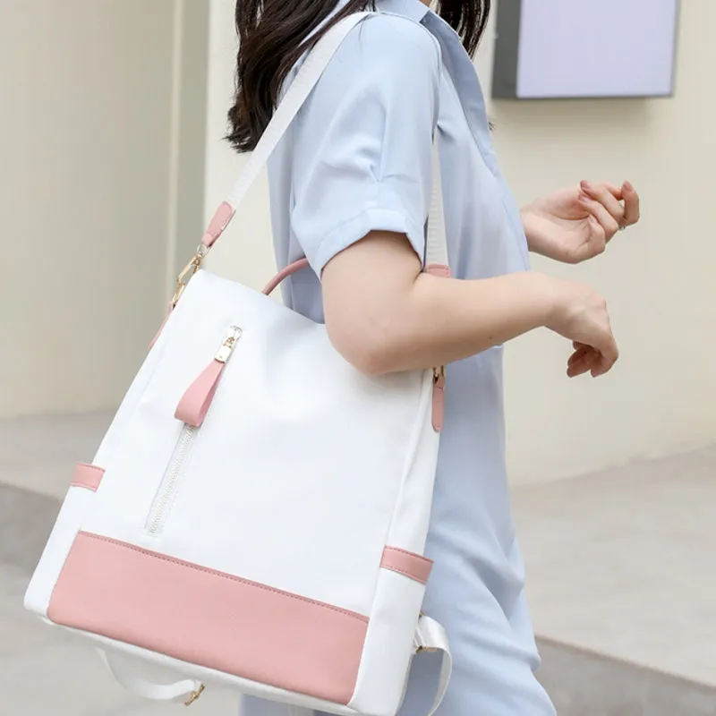 Casual Oxford Cloth Travel Single Shoulder Women Backpack