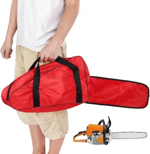 Chainsaw Bag, 91cm / 35.8in Oxford Fabric Chainsaw Carrying Bag Storage Case Portable Lawn Mower Protective Box for 12in 14in 16in Chain Saw