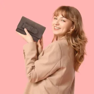 Chic and Playful : Women's Sling Bag (Taupe)