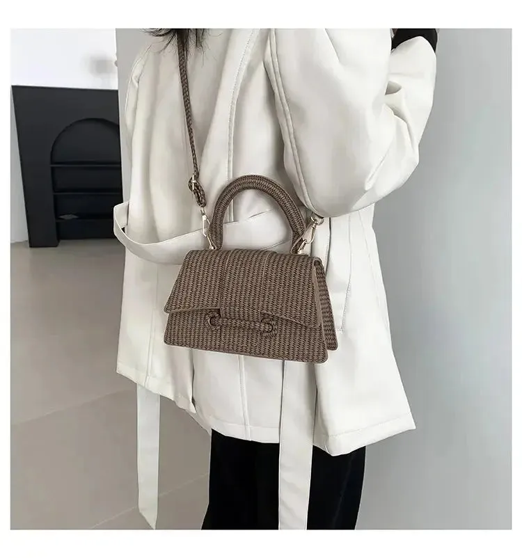 Chic Striped Handbags/Sling Bags