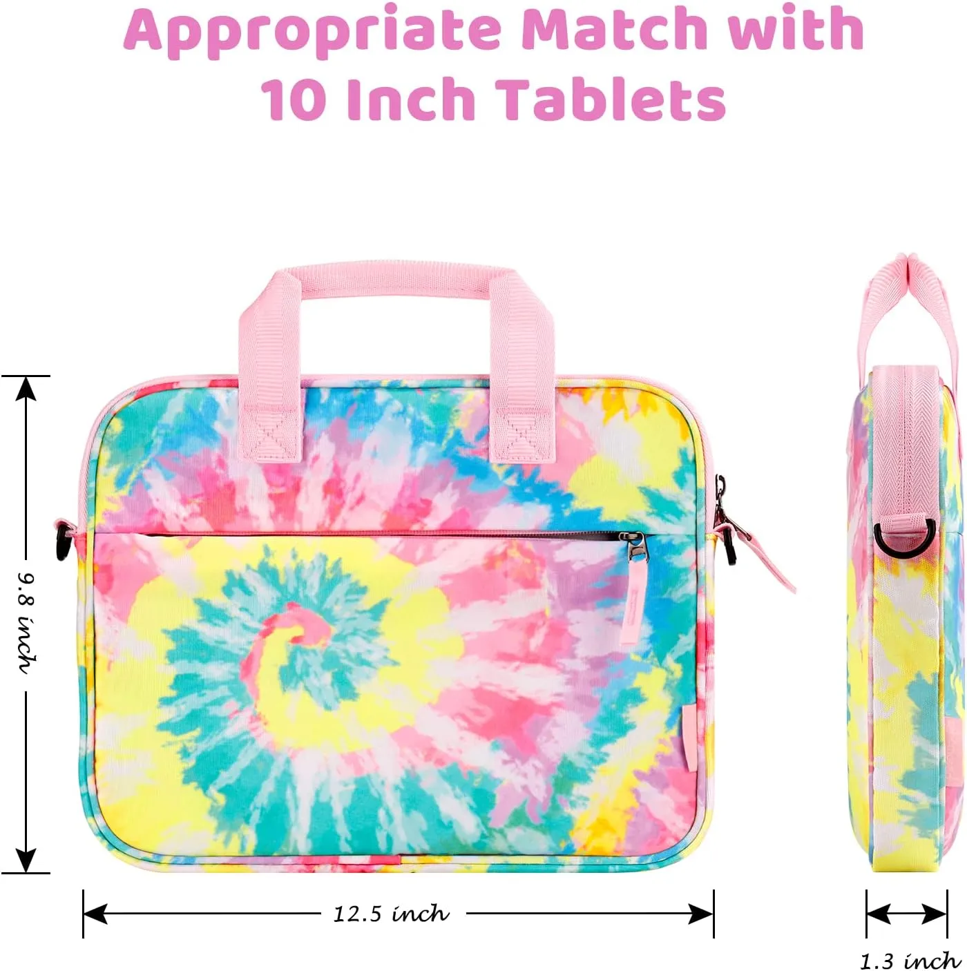 Choco Mocha Kids Tablet Sleeve Bag for Boys & Girls, (10-12.5Inch)