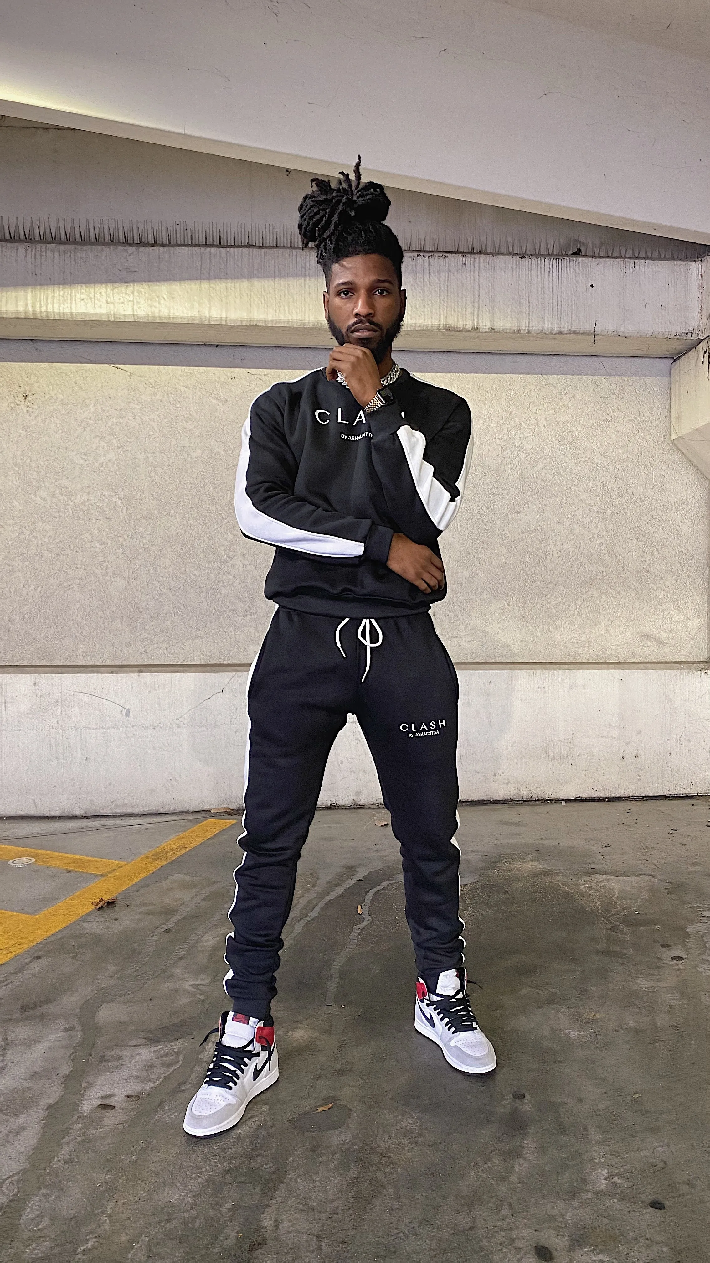 CLASH Logo Unisex Fleece Joggers