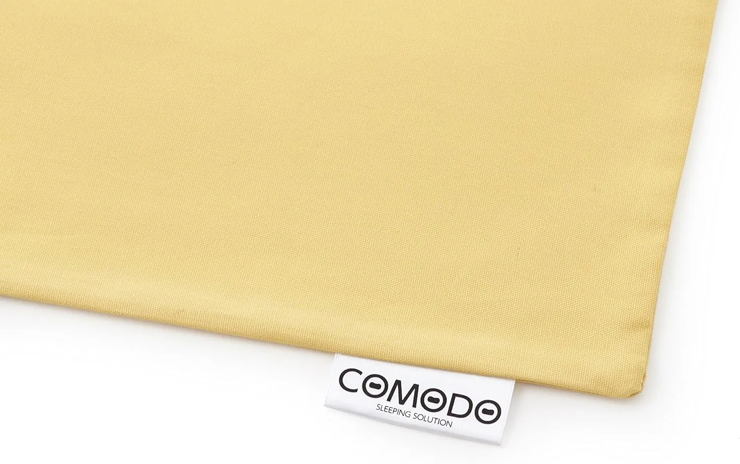 Comodo Original CMC9150R Body Pillow Cover with Zipper 100% Cotton Dakimakura Pillow Case [Made in Japan] (Egg Yellow, 20 x 60 inch (150cm x 50cm))