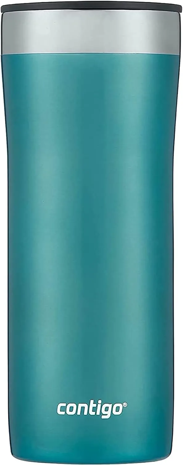 Contigo Streeterville Stainless Steel Tumbler with Straw, Bubble Tea, 24oz.