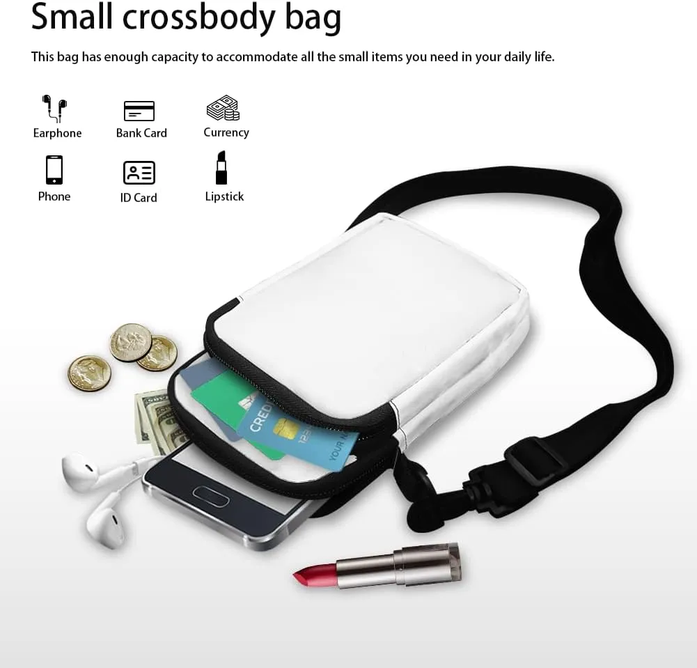 Crossbody Bag for Women Should Bag with Adjustable Strap Fashion Handbag Purse for Phone ID Card Lipstick