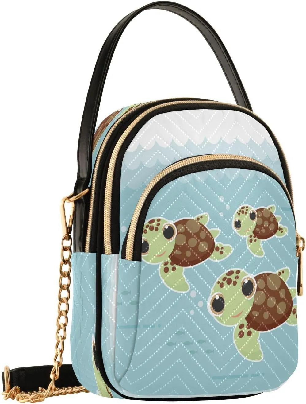 Crossbody Bags Crossbody Purse Chest Bag Sun Moon Stars Witch for Women Trendy
