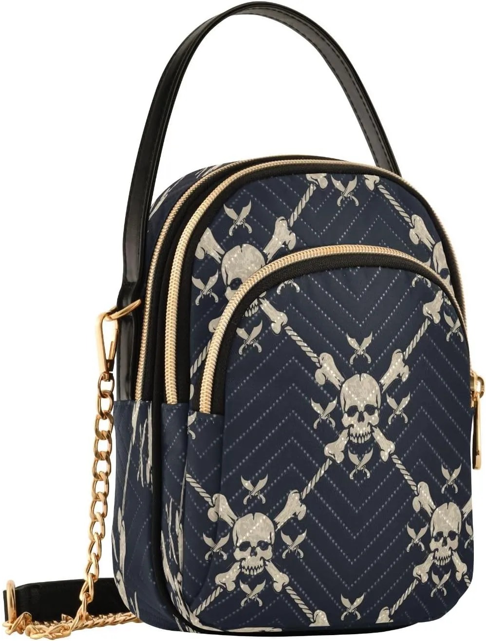 Crossbody Bags Crossbody Purse Chest Bag Sun Moon Stars Witch for Women Trendy