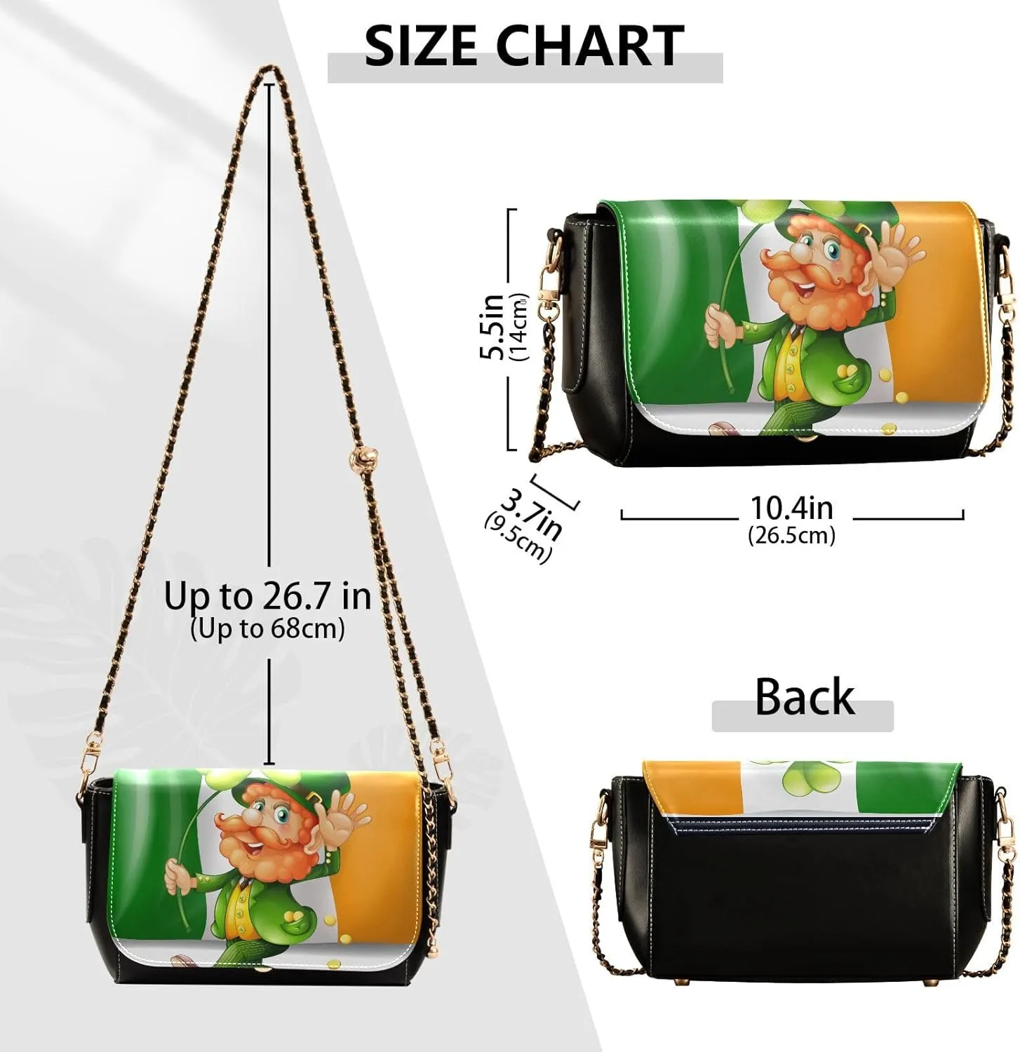 Crossbody Bags for Women Trendy Women's Black Shoulder Bag Small PU Leather Flap Cross Body Bag Handbags