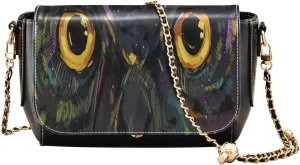 Crossbody Bags for Women Trendy Women's Black Shoulder Bag Small PU Leather Flap Cross Body Bag Handbags