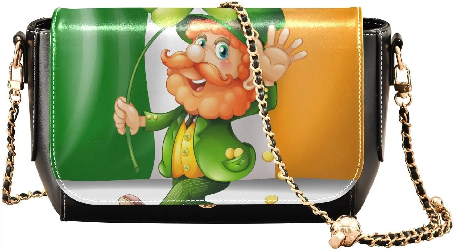 Crossbody Bags for Women Trendy Women's Black Shoulder Bag Small PU Leather Flap Cross Body Bag Handbags