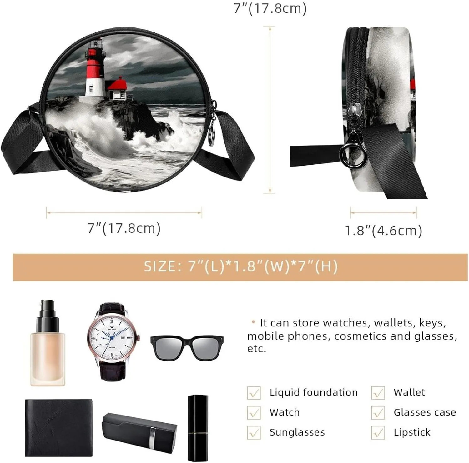 Crossbody Bags for Women,Crossbody Bag Men,Small Sling Bag,Crossbody Purse
