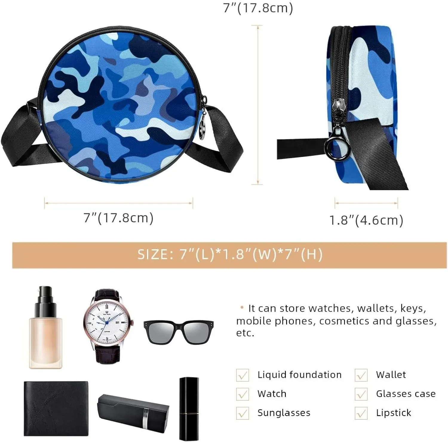 Crossbody Bags for Women,Crossbody Bag Men,Small Sling Bag,Crossbody Purse